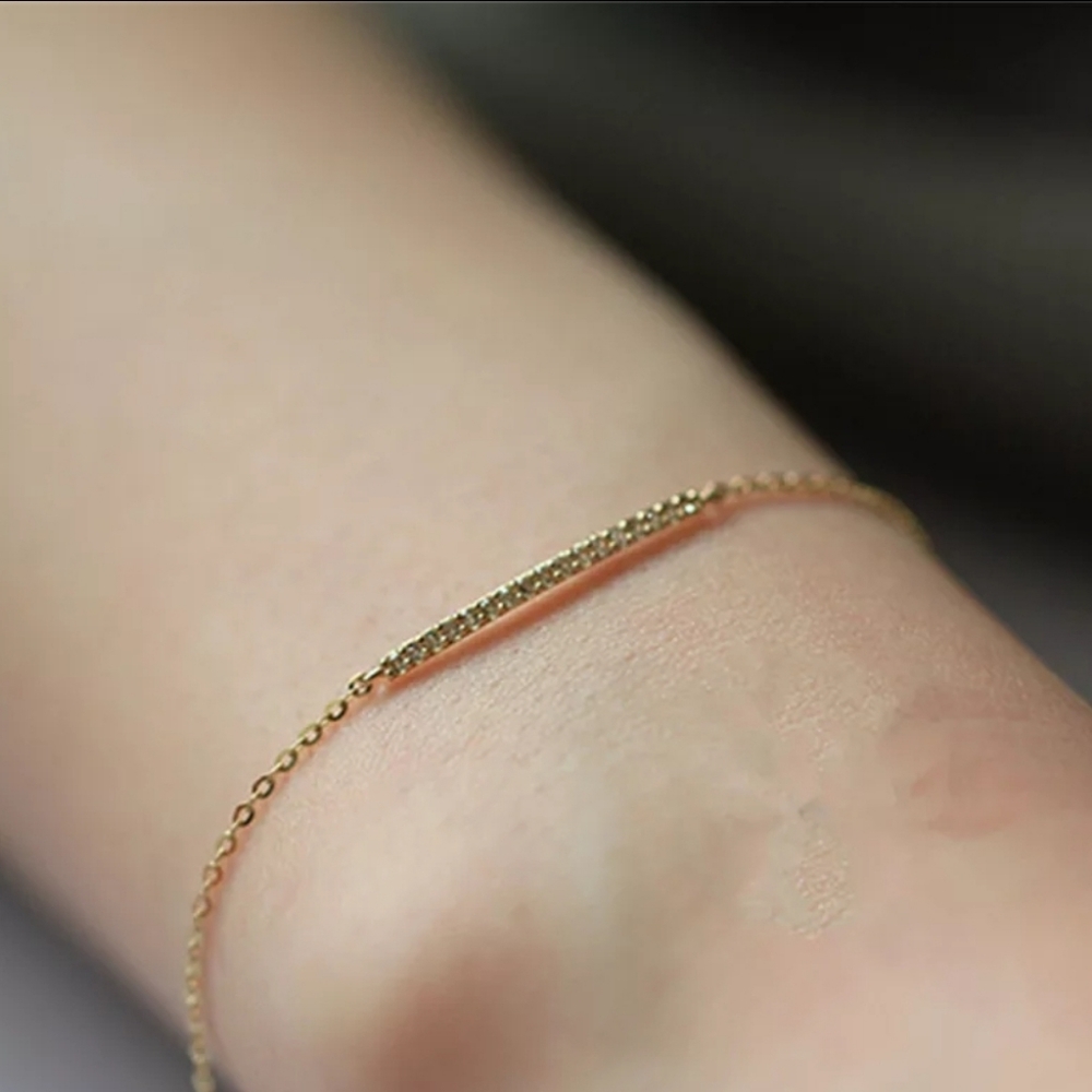 Beautiful Dainty Diamond Bracelet